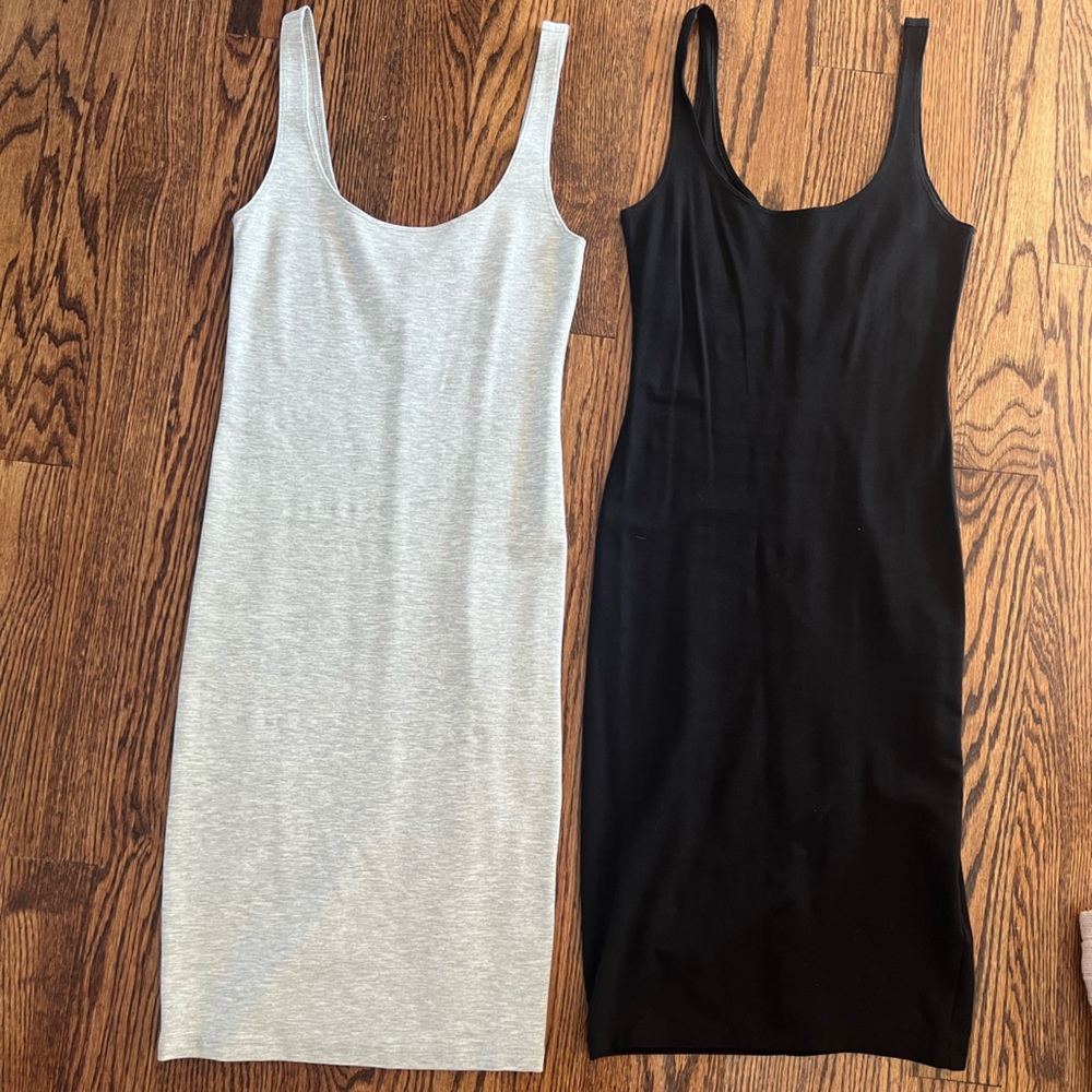 Forever 21 2pack Black and Gray Dresses
